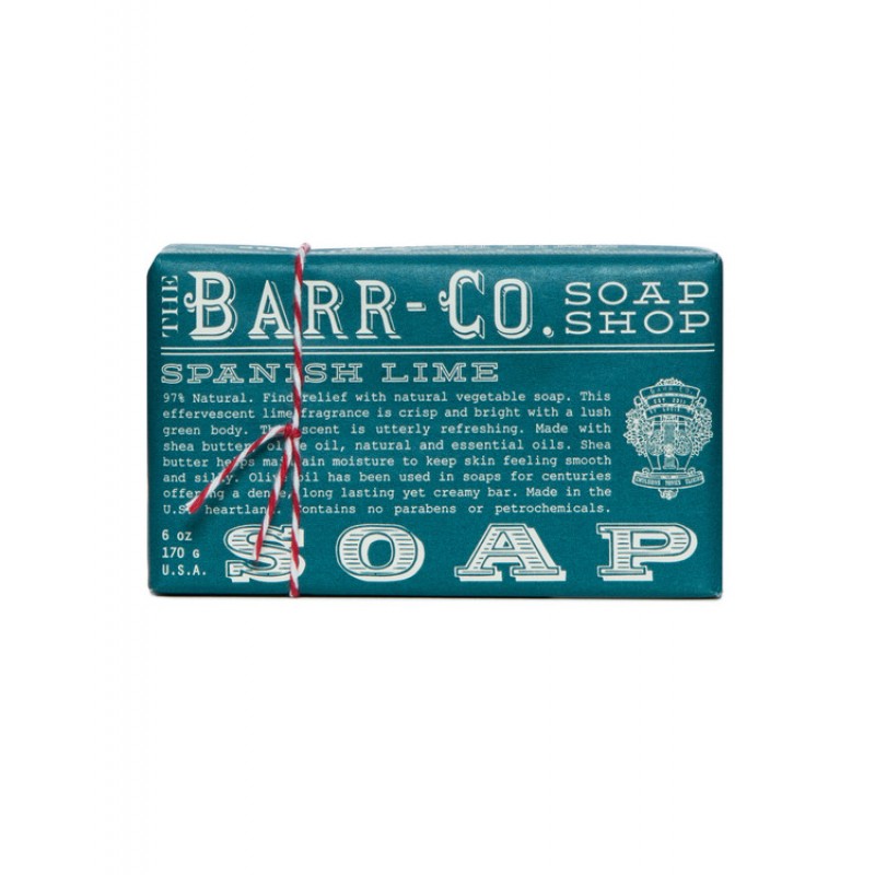 Barr-Co Soap Shop Bar Soap Spanish Lime