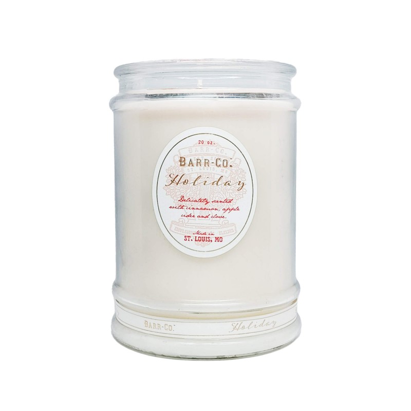 Barr-Co Holiday 20oz Glass Tumbler Candle 