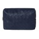 Tonic Woven Navy Large Beauty Bag 