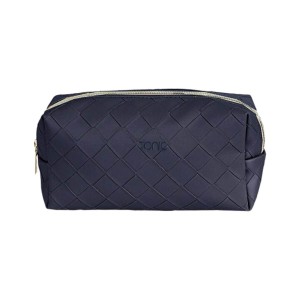 Tonic Woven Navy Small Beauty Bag 