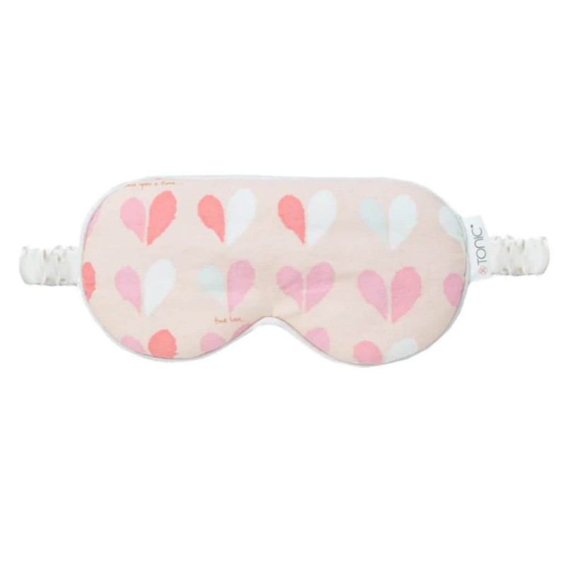 Tonic  Flannel Eye Mask Hearts