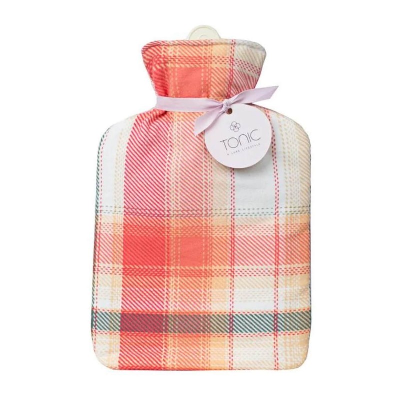 Tonic Flannel Hot Water Bottle Check