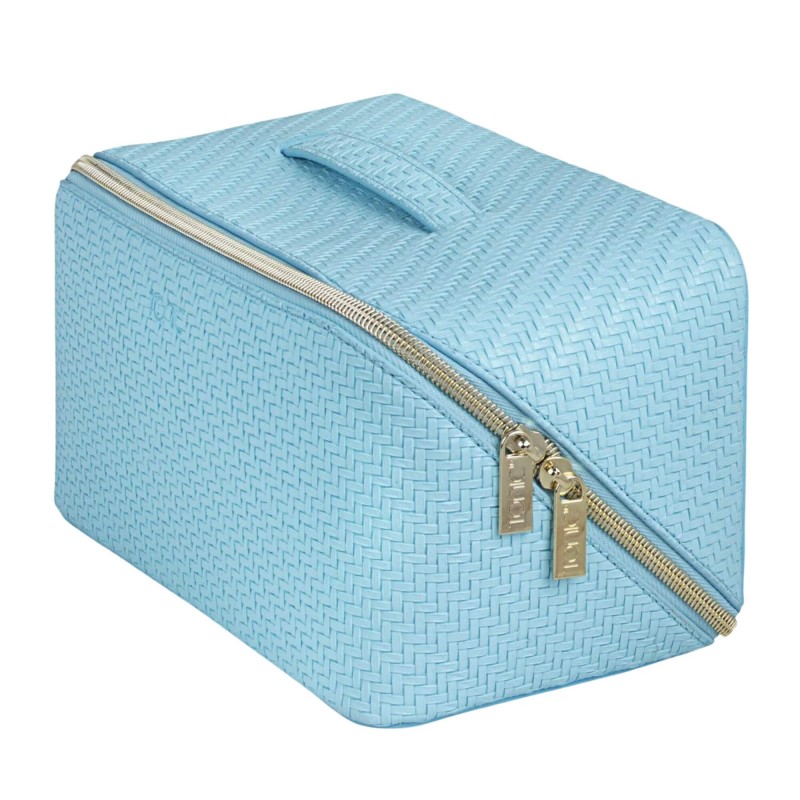 Tonic Herringbone Large Beauty Bag Bluebell