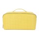 Tonic Herringbone Large Beauty Bag Lemon