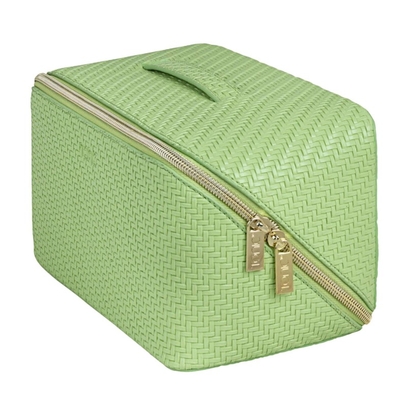 Tonic Herringbone Large Beauty Bag Pistachio