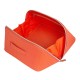 Tonic Herringbone Large Beauty Bag Tangerine 