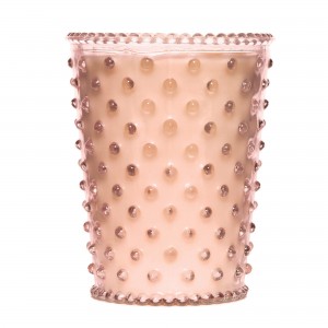 Simpatico Honeysuckle #92 Hobnail Glass Candle 