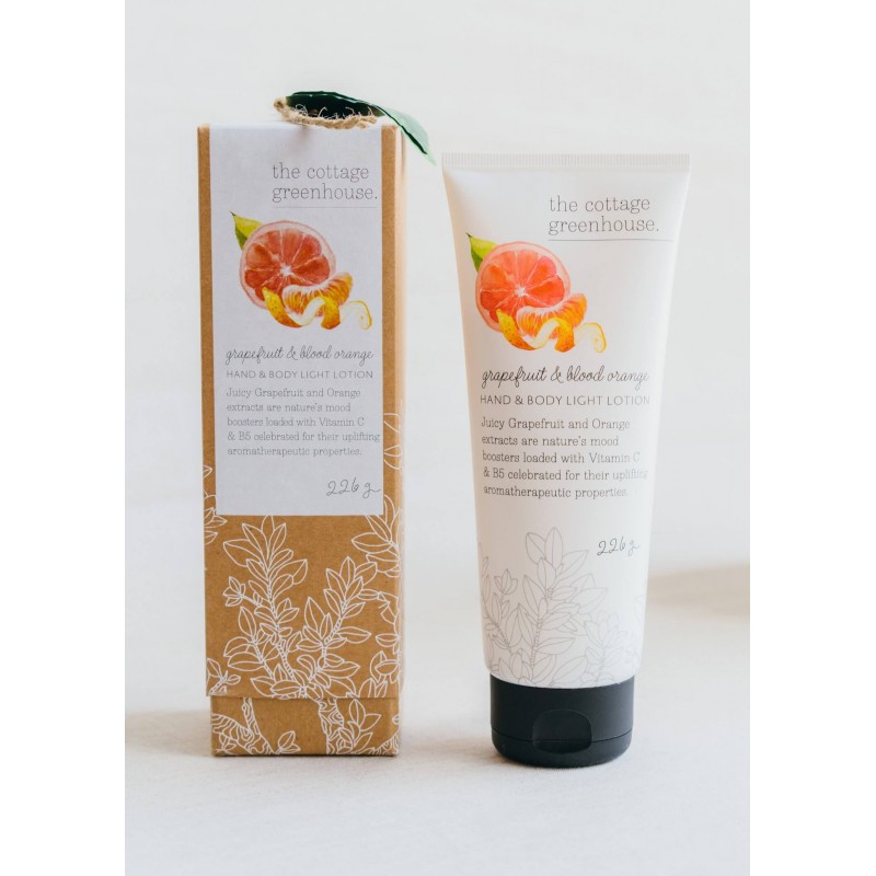 The Cottage Greenhouse Grapefruit & Blood Orange Light Lotion 