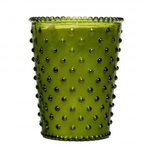 Simpatico Pear # 25 Hobnail Glass Candle 