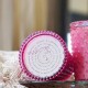 Simpatico Cranberry #32 Hobnail Glass Candle 