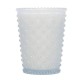 Simpatico Snow #85 Hobnail Glass Candle