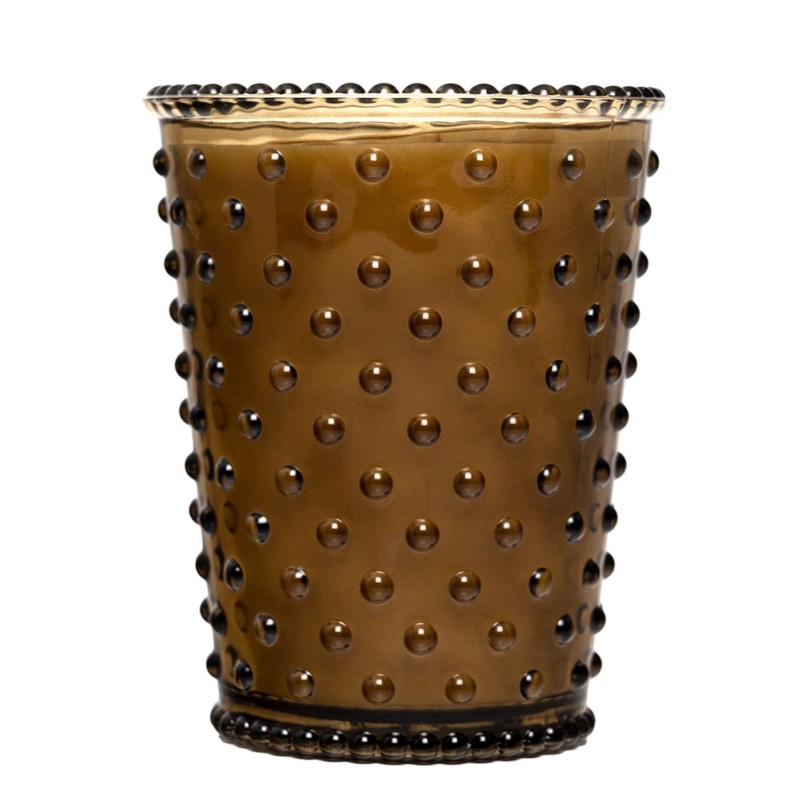 Simpatico Nutmeg #12 Hobnail Glass Candle 