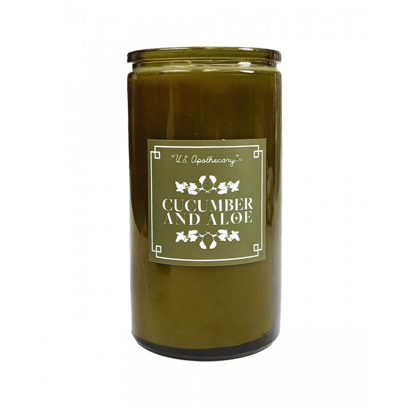 U.S. Apothecary Cucumber & Aloe Candle