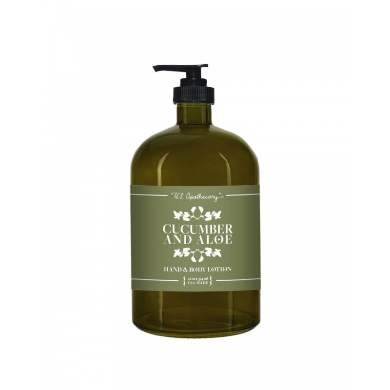 U.S. Apothecary Cucumber & Aloe Hand & Body Lotion 