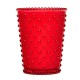 Simpatico Strawberry Poundcake #73 Hobnail Glass Candle 