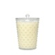 Simpatico Grande Creme Fresh 50oz Hobnail Glass Candle 