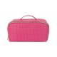 Tonic Herringbone Medium Beauty Bag Raspberry