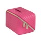 Tonic Herringbone Medium Beauty Bag Raspberry