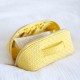 Tonic Herringbone Small Beauty Bag Lemon