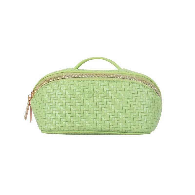 Tonic Herringbone Small Beauty Bag Pistachio