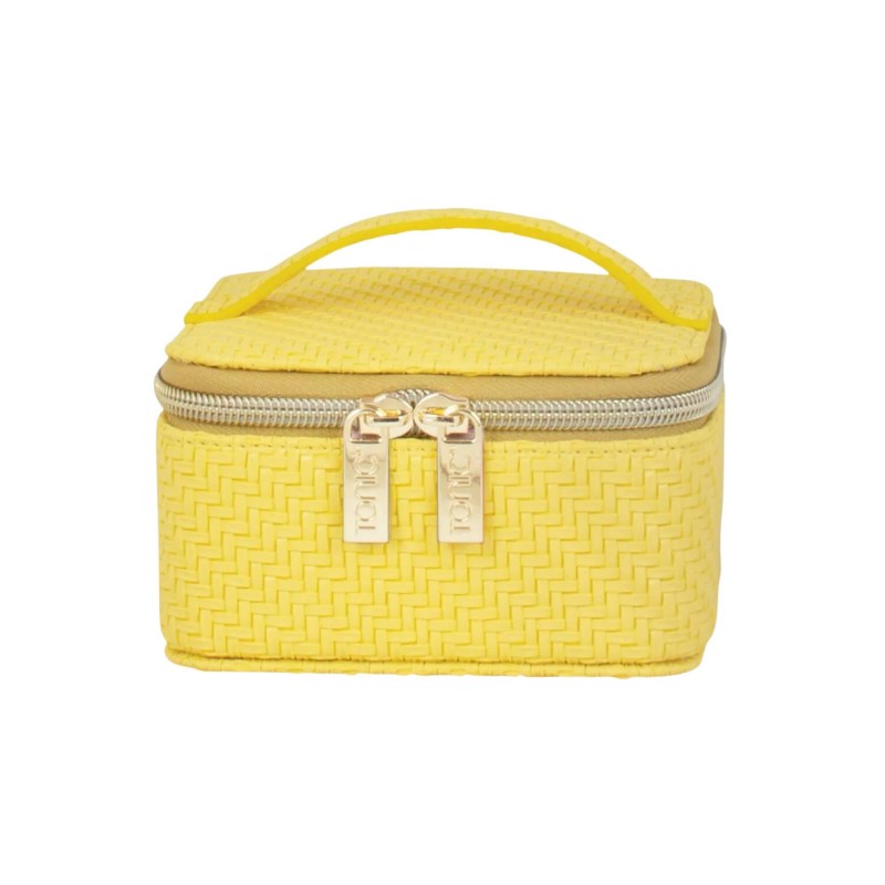 Tonic Herringbone Jewellery Cube Lemon