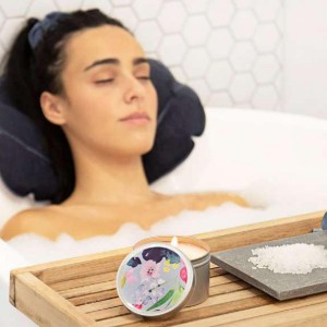 Tonic Bath Pillow Peony 