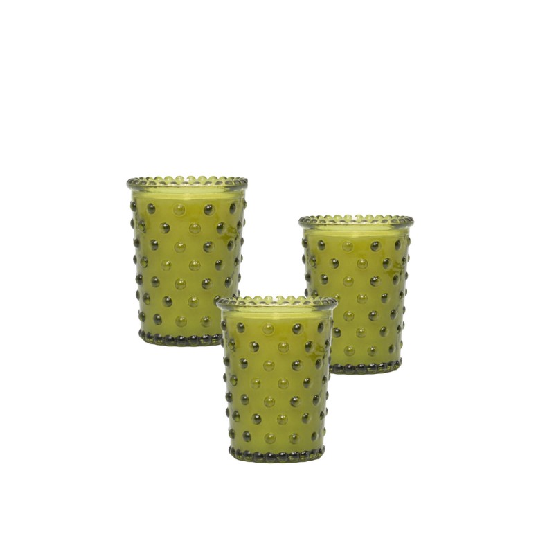 Simpatico Hobnail Votive Pear