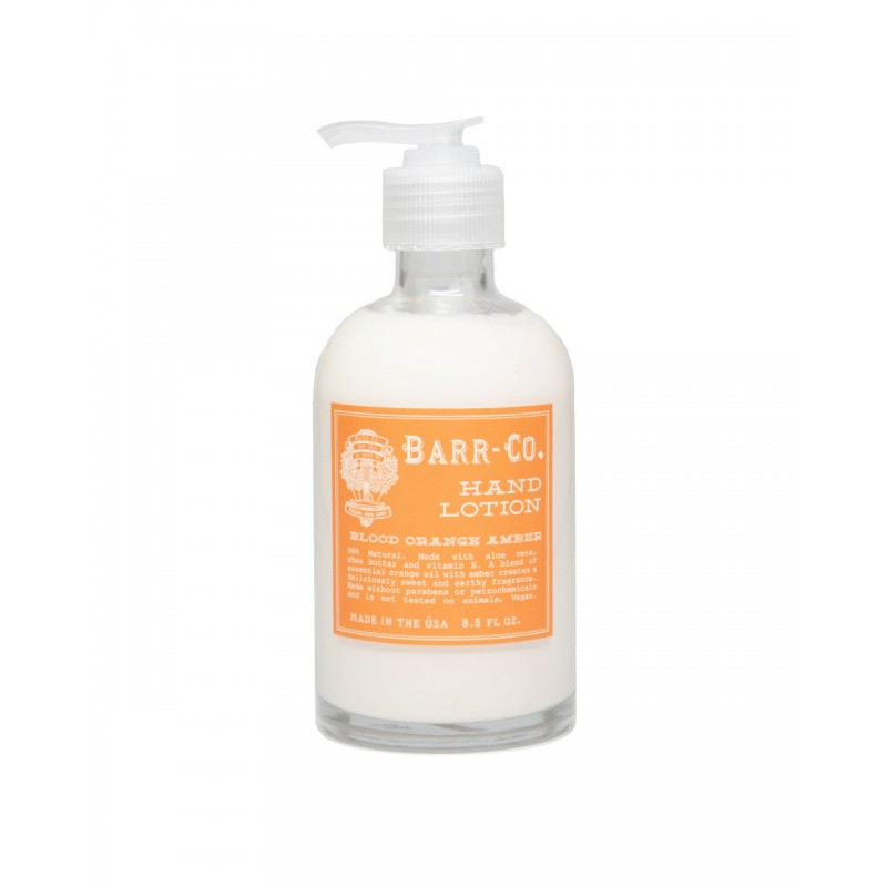 Barr-Co Soap Shop Blood Orange Amber Shea Lotion 