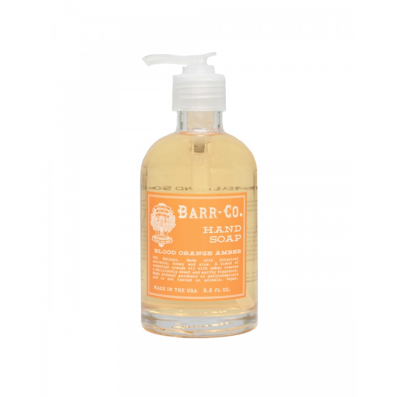 Barr-Co Soap Shop Blood Orange Amber Liquid Soap