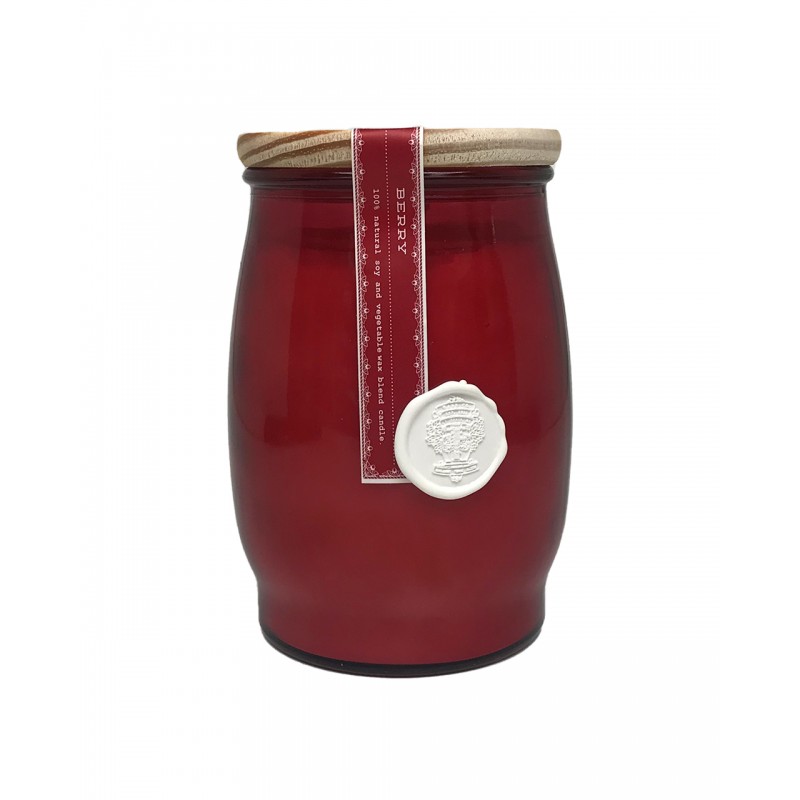 Barr-Co Soap Shop Barrel Candle Berry