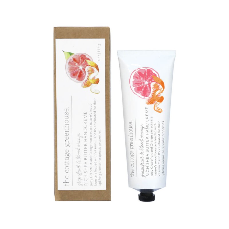 The Cottage Greenhouse Grapefruit & Blood Orange Shea Butter Handcream 