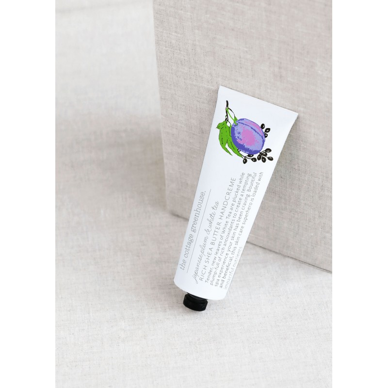 The Cottage Greenhouse Japanese Plum & White Tea Handcream 