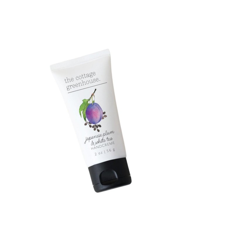 The Cottage Greenhouse Japanese Plum & White Tea Travel Handcream