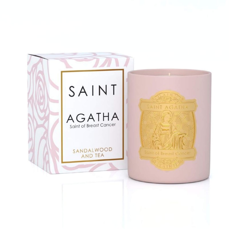 SAINT AGATHA Saint of Healing Breast Cancer 14oz 