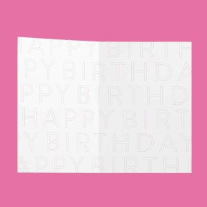 Infinite She Beautiful Birthday Wishes Card 