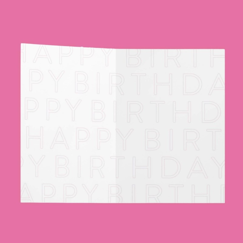 Infinite She Beautiful Birthday Wishes Card 