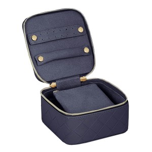 Tonic Woven Navy Jewellery Cube 