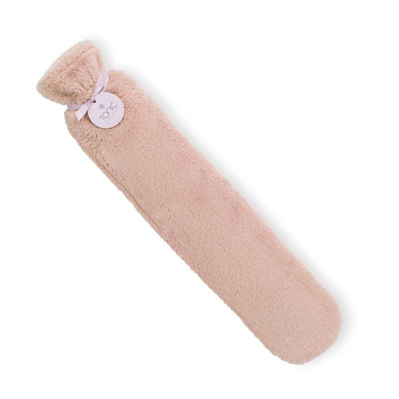 Tonic Deluxe Dusty Rose Long Hot Water Bottle 