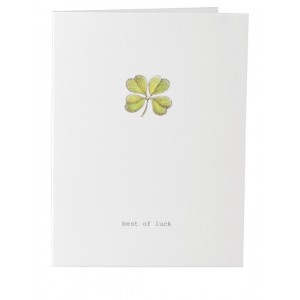 TokyoMilk Card Good Luck Clover 