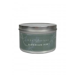 k.hall designs Siberian Fir Spice Large Tin 