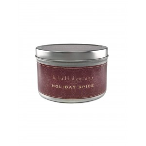 k.hall designs Holiday Spice Large Tin 