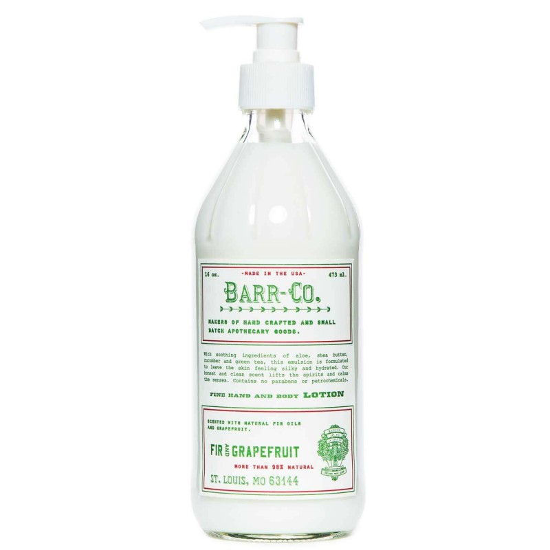 Barr-Co Fir & Grapefruit Hand & Body Lotion