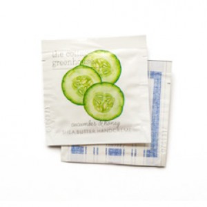 The Cottage Greenhouse Cucumber & Honey Handcreme Foils 25's 