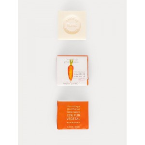 The Cottage Greenhouse Triple Milled Soap Fresh Carrot & Shea Butter 