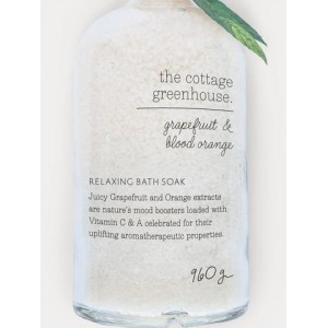 The Cottage Greenhouse Grapefruit & Blood Salt Scrub 