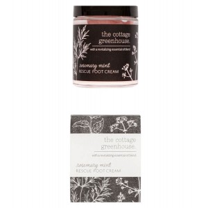 The Cottage Greenhouse Rosemary Mint Foot Cream 