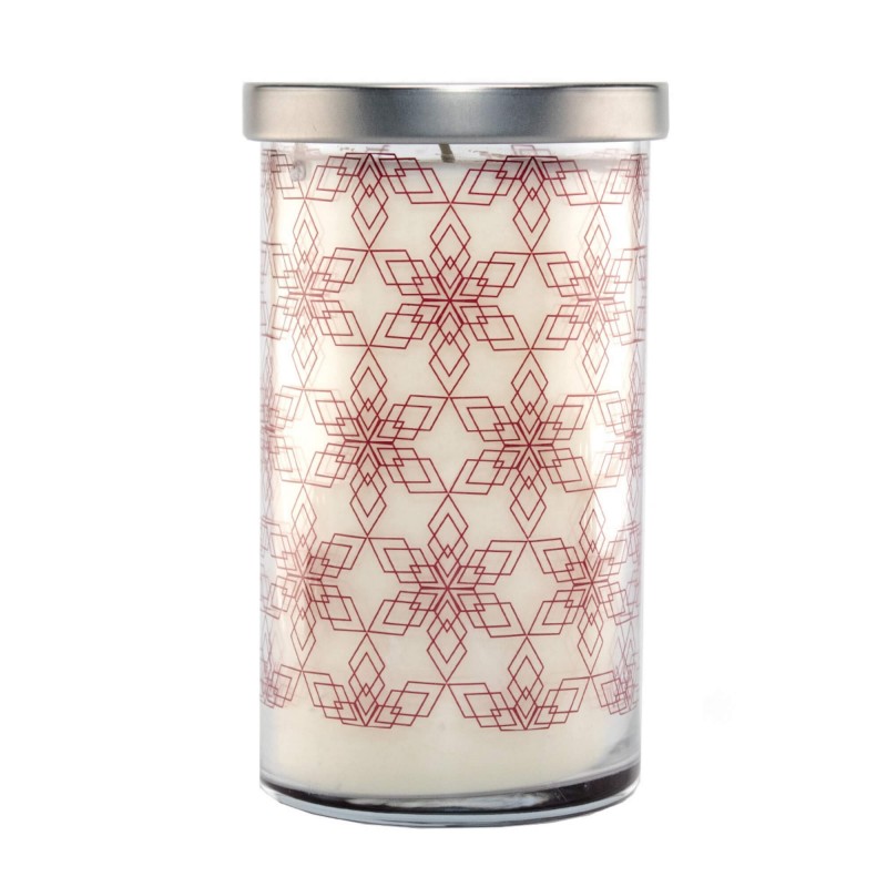 k.hall designs Holiday Spice Screen Print Candle 22oz / 623g