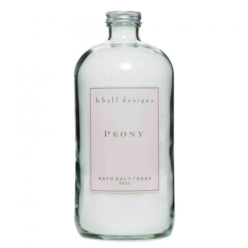 k.hall designs Peony Bath Soak 