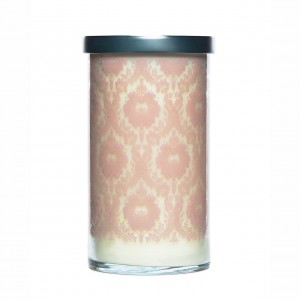 k.hall designs Peony Screen Printed Candle 22oz/623g 