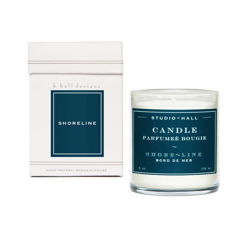 k.hall designs Shoreline 60 Hour Candle 